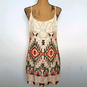 All Saints Spitalfield sequin dress